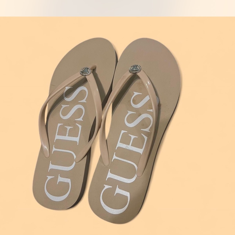 Guess Beige Sandals for Women